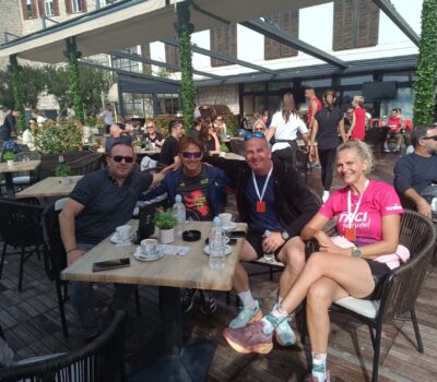 Rukovodstvo triju Sekcija u Šibeniku na atletskoj utrci obilježavanja Draženovog rođendana